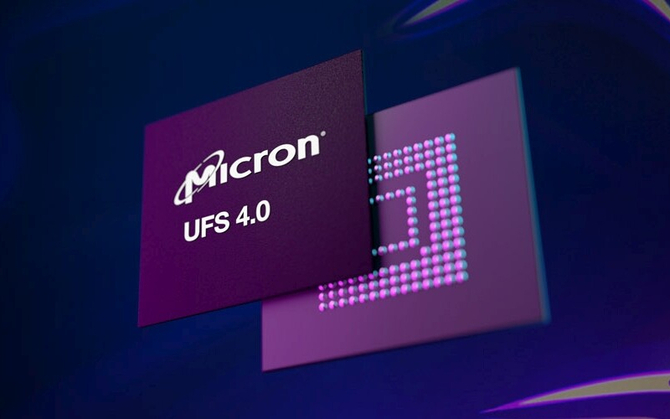 Micron zaprezentował nowo opracowaną pamięć UFS 4.0, która jest wydajniejsza od tej z Samsunga i wyprzedza PCIe 3.0 [1]