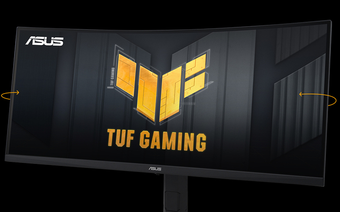 ASUS TUF Gaming VG34VQL3A - 34-calowy zakrzywiony monitor UWQHD dla graczy z odświeżaniem 180 Hz [3]
