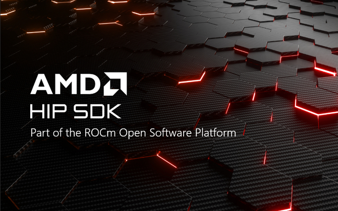 HIP SDK - narzędzie, które pozwala uruchomić aplikacje stworzone dla NVIDIA CUDA na układach graficznych AMD [1]