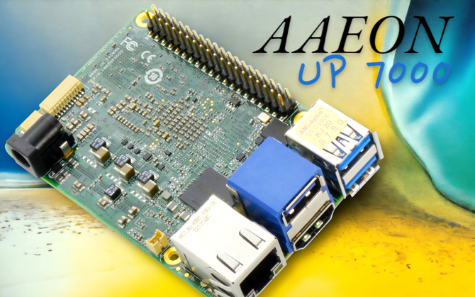 AAEON UP 7000 - komputer jednopłytkowy z procesorami z rodziny Intel Alder Lake-N oraz nawet 8 GB RAM [1]