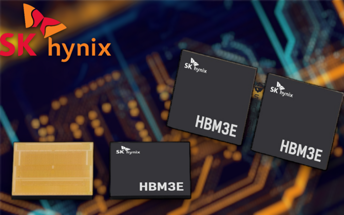SK hynix dostarcza już próbki pamięci HBM3E do partnerów. Na liście między innymi NVIDIA [2]