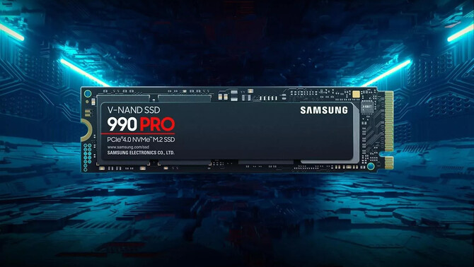Samsung 990 Pro - nadchodzi nowy wariant nośnika SSD PCIe 4.0 o znacznie większej pojemności [1]