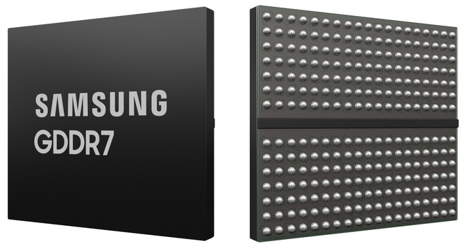 NVIDIA GeForce RTX 5000 - Samsung wysyła już do firmy pierwsze sample pamięci GDDR7 dla kart graficznych [1]