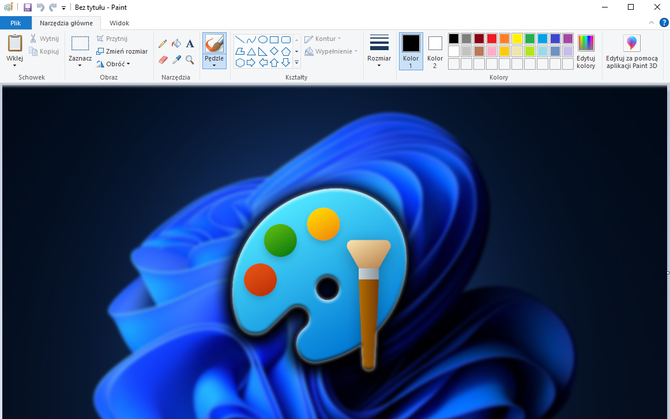 Microsoft Paint - prosty program graficzny zyskuje kolejne ciekawe funkcje, które zbliżają go do konkurencyjnych rozwiązań [1]