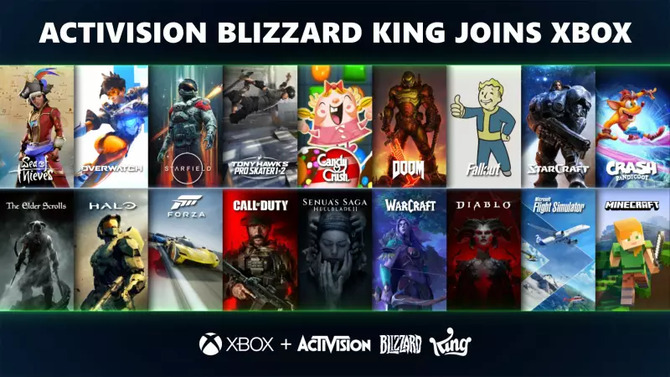 Microsoft formalnie przejmuje Activision Blizzard - firma dostaje w swoje ręce marki jak Call of Duty, Warcraft i Diablo [1]