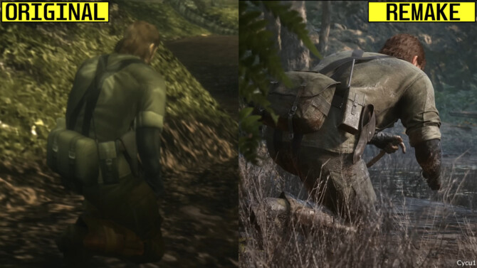 Metal Gear Solid Delta: Snake Eater - opublikowano materiał wideo porównujący remake z oryginalną wersją gry [2]