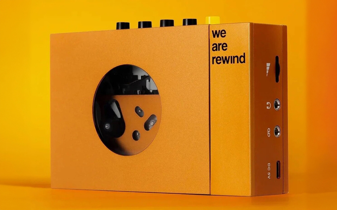 Rewind Cassette Player - odtwarzacz kaset magnetofonowych, który wskrzesza Sony Walkmana. Nie zabrakło nutki nowoczesności [4]