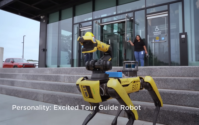 Roboty z Boston Dynamics potrafią już mówić i oprowadzać zwiedzających. Wszystko dzięki integracji z ChatGPT i usługami AI [2]
