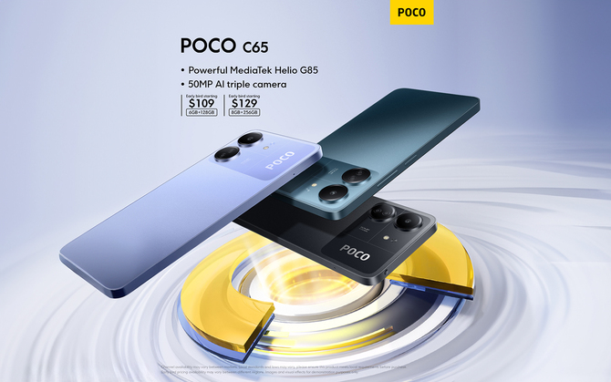 POCO C65 - bardzo tani smartfon, który spełni oczekiwania wielu osób. Na pokładzie spory akumulator i nawet 8 GB RAM [2]