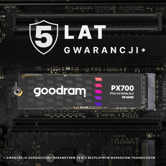 Goodram PX700 - rynkowy debiut szybkiego dysku SSD PCIe 4.0 z grafenowym radiatorem  [2]