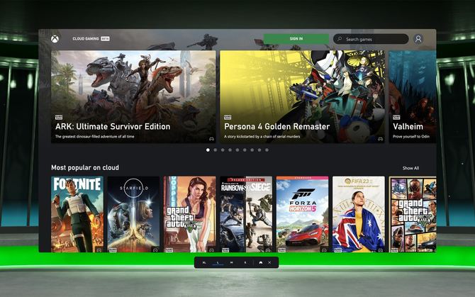 Xbox Cloud Gaming - streaming gier właśnie stał się oficjalnie dostępny na headsetach Meta Quest 2, 3 oraz Pro [2]