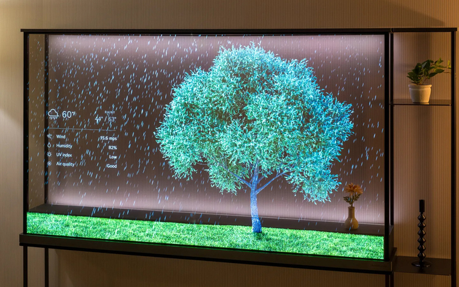 LG Signature OLED T - pierwszy TV na świecie z przezroczystym ekranem. Firma ukazała także zmiany w modelach na 2024 rok [8]