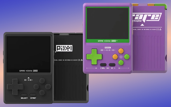GKD Pixel - mini handheld do retro gier z procesorem Ingenic X1830. Możliwa emulacja nawet konsoli Sony PlayStation 1 [4]