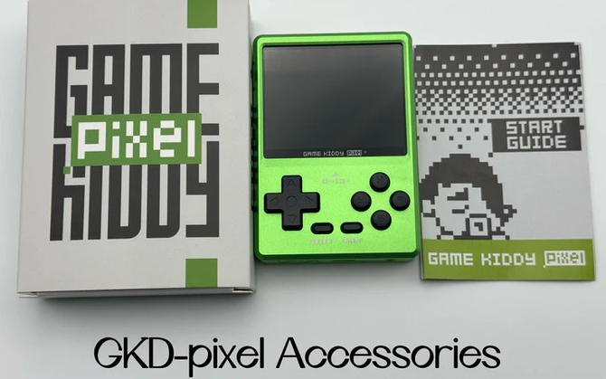 GKD Pixel - mini handheld do retro gier z procesorem Ingenic X1830. Możliwa emulacja nawet konsoli Sony PlayStation 1 [3]
