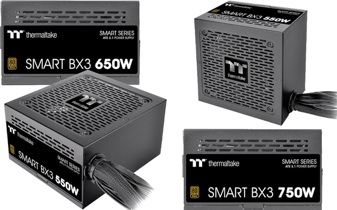 Thermaltake Smart BX3 - zasilacze ATX 3.1 z certyfikatem 80 PLUS Bronze. Tańsza propozycja dla mniej wymagających osób [2]