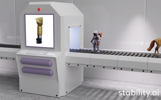 Stable Video 3D - nowość od Stability AI, która zamieni obraz w animację modelu 3D. Duże ułatwienie dla twórców gier [1]