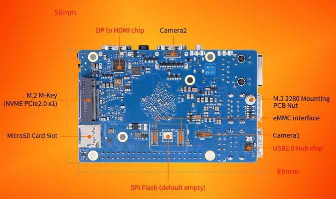 Orange Pi 5 Pro - nadchodzi nowa wersja popularnego SBC. Pamięć RAM w standardzie LPDDR5 oraz nieco większe możliwości [3]