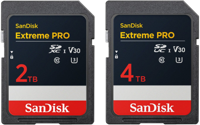 SanDisk zaprezentował nowe przenośne dyski HDD G-DRIVE i duże macierze G-RAID. Premierę miały również karty pamięci 2 TB i 4 TB [7]