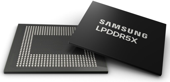 Samsung ogłasza produkcję pamięci RAM LPDDR5X o efektywnej szybkości 10.7 Gbps i jeszcze większej pojemności [2]