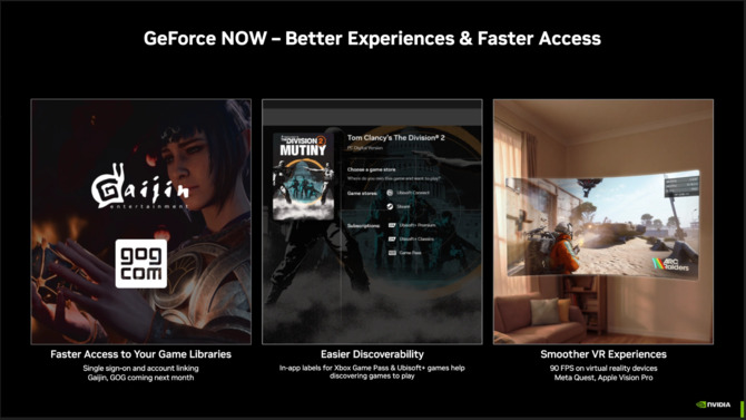 NVIDIA CloudXR - streaming gier VR z lokalnego PC dostępny dla gogli Apple Vision Pro. Wyższa płynność obrazu VR w GeForce NOW [3]