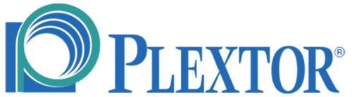 Logo firmy Plextor