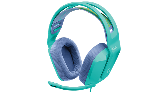 Logitech G335 (miętowe)