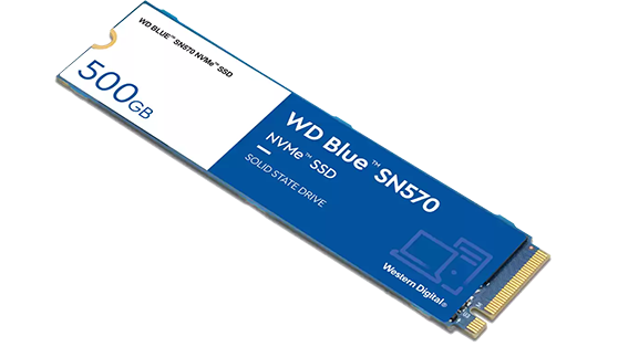 WD Blue SN570 PCIe 3.0 M.2 SSD 500 GB