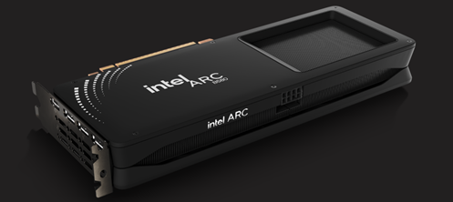 Intel ARC B580 Limited Edition - rzut oka na laminat karty
