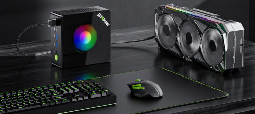 GMKtec NucBox K11 to mini PC z AMD Ryzen 9 8945HS, portem OCuLink