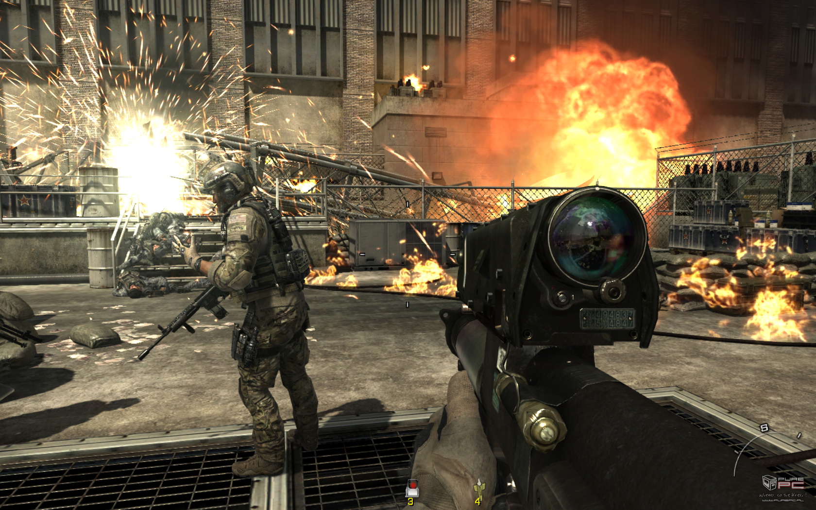 Игра от механиков калов дьюти. Игра Warfare 2008. Стрелялки от первого лица про фантастику.