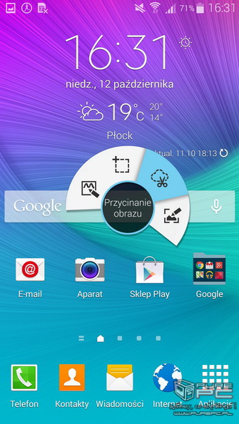 Samsung Galaxy Note 4 - system i interfejs 19