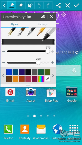 Samsung Galaxy Note 4 - system i interfejs 22