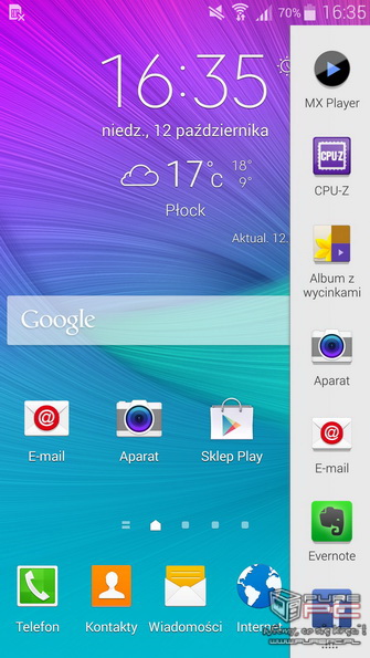 Samsung Galaxy Note 4 - system i interfejs 27