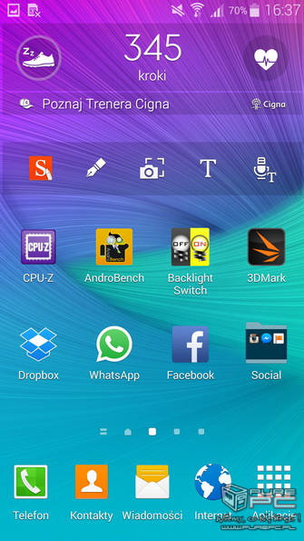 Samsung Galaxy Note 4 - system i interfejs 30