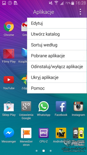 Samsung Galaxy Note 4 - system i interfejs 7