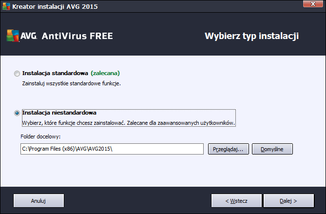 Darmowy antywirus po polsku - instalacja AVG (krok 3)
