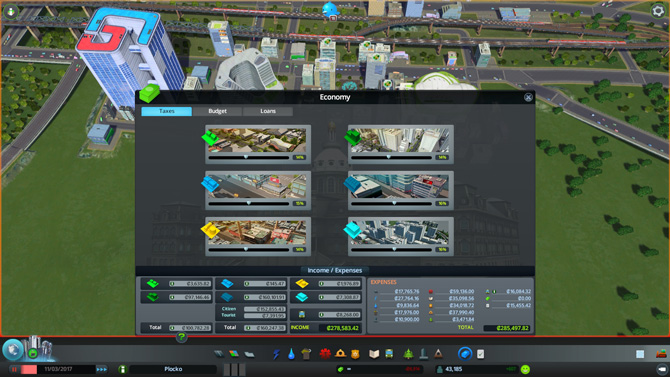 cities skylines screen