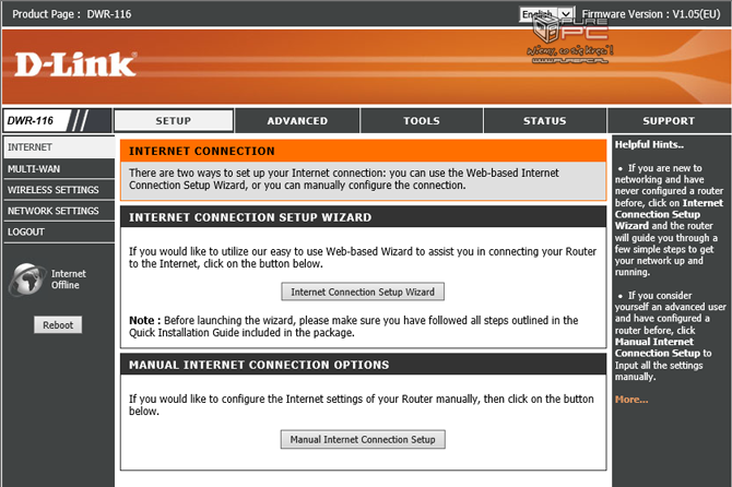 D-Link DWR-116 - software