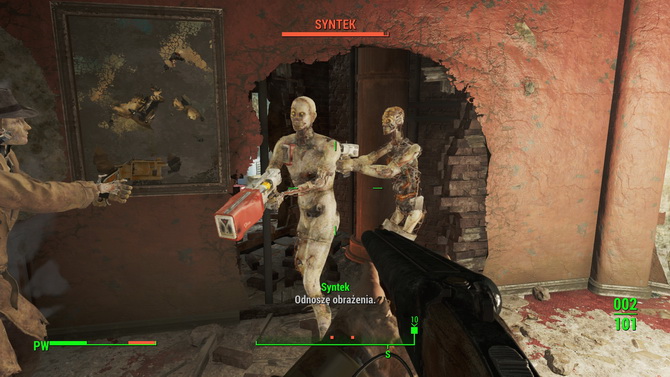 fallout 4 pc recenzja screeny wpadki glitches