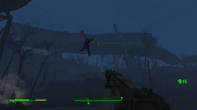 fallout 4 pc recenzja screeny wpadki glitches