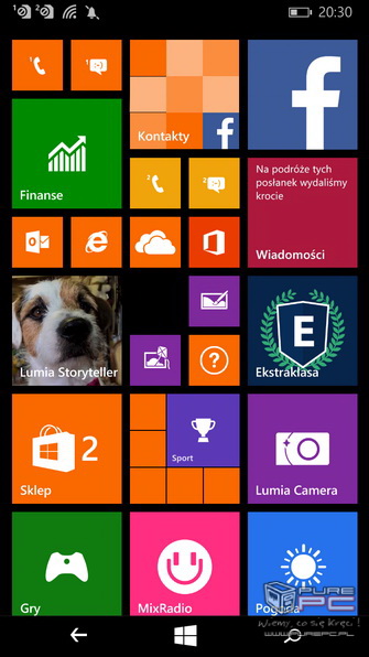 Microsoft Lumia 540 i 640 - system i interfejs