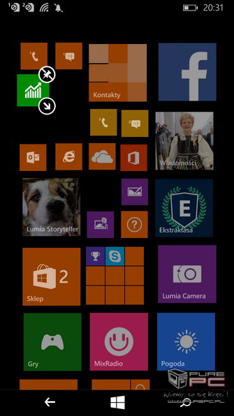 Microsoft Lumia 540 i 640 - system i interfejs