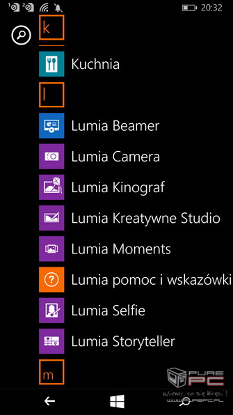 Microsoft Lumia 540 i 640 - system i interfejs