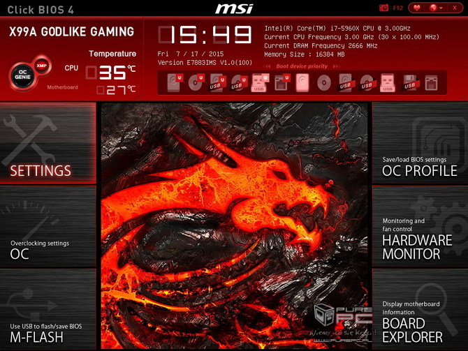 MSI X99A GODLIKE Gaming