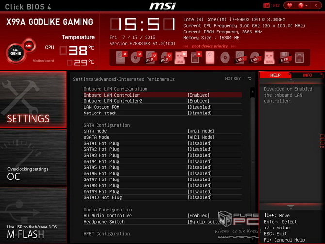 MSI X99A GODLIKE Gaming