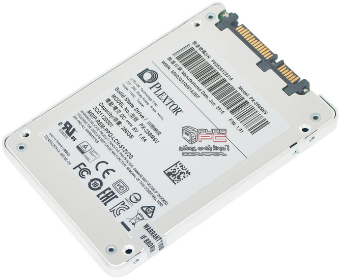 test ssd plextor m6v