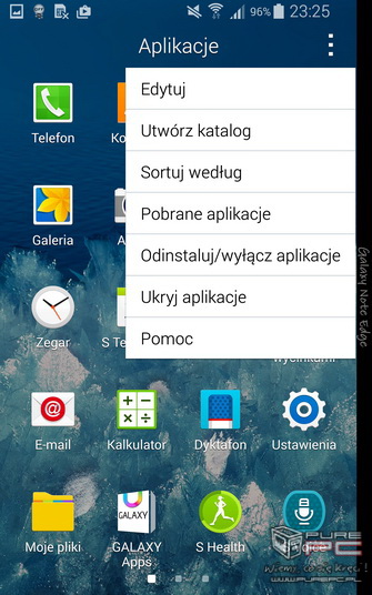 Samsung Galaxy Note Edge - system i interfejs 7
