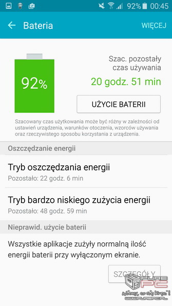 Battery remain