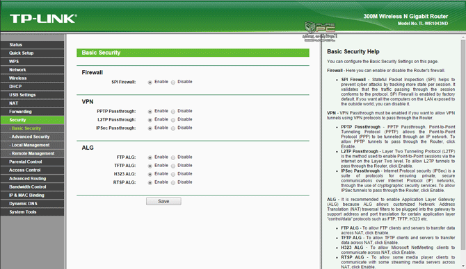 TP-Link WR1043ND - Software