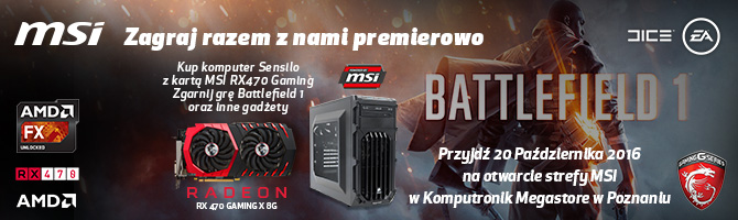 battlefield 1 w promocji z msi